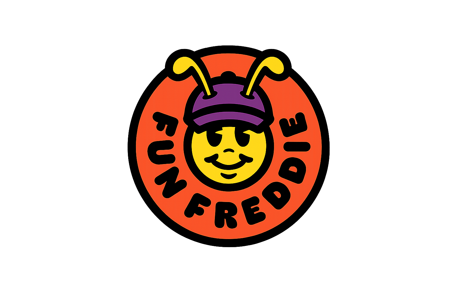 Fun Freddie logo — Faith First Fitness